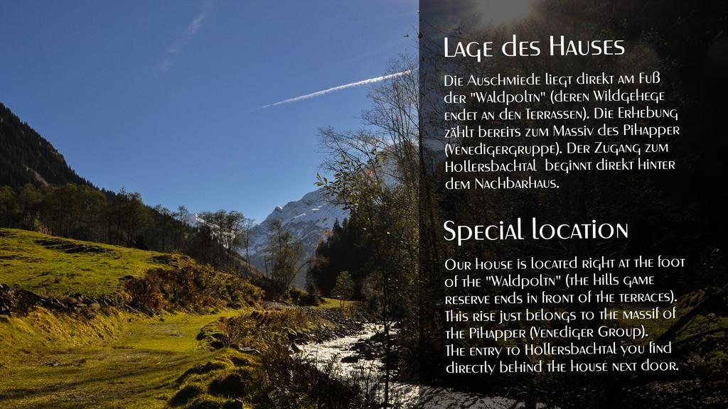 Ferienhaus Auschmiede Hollersbach im Pinzgau Kültér fotó